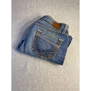 BKE Buckle Women's Kate‎ Jeans Size 29L Boot Cut Stretch Blue Denim